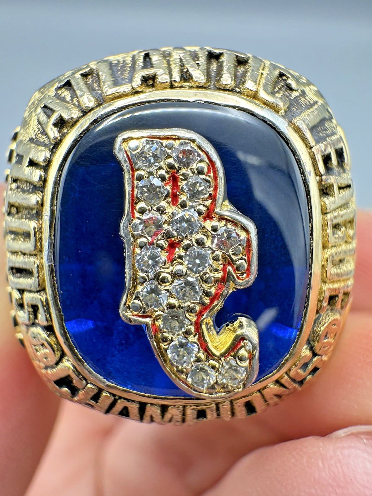 South Atlantic League Sterling Silver 925 Championship Ring Blue Claws 2006