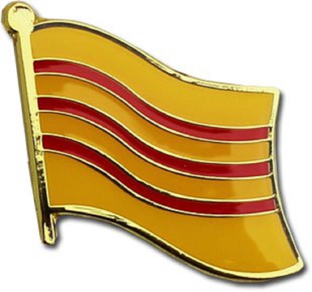 South Vietnam Country Flag Bike Motorcycle Hat Cap lapel Pin