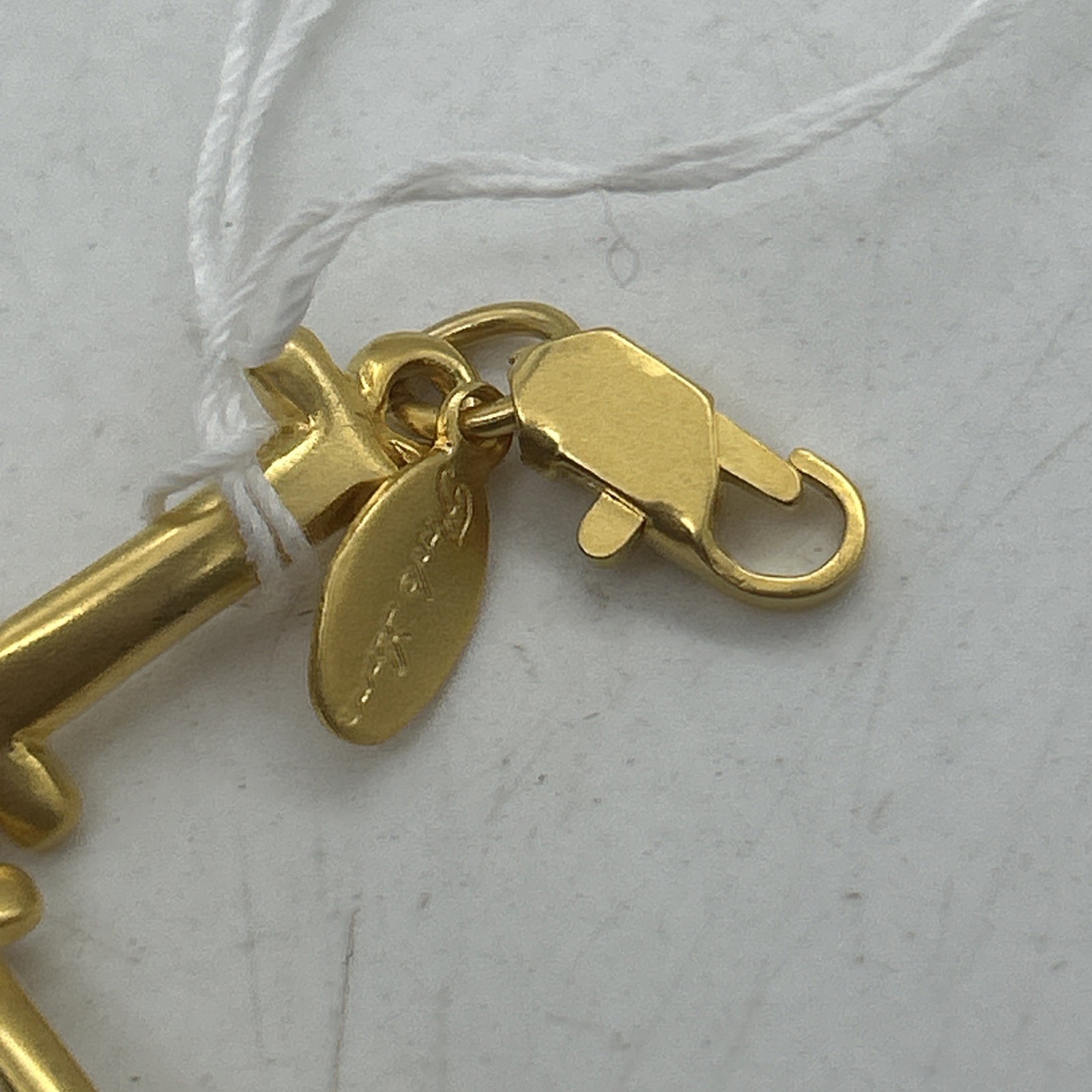 80’s Park Lane Bracelet I Love You Jewellery Gold Tone Korea Vintage 18cm