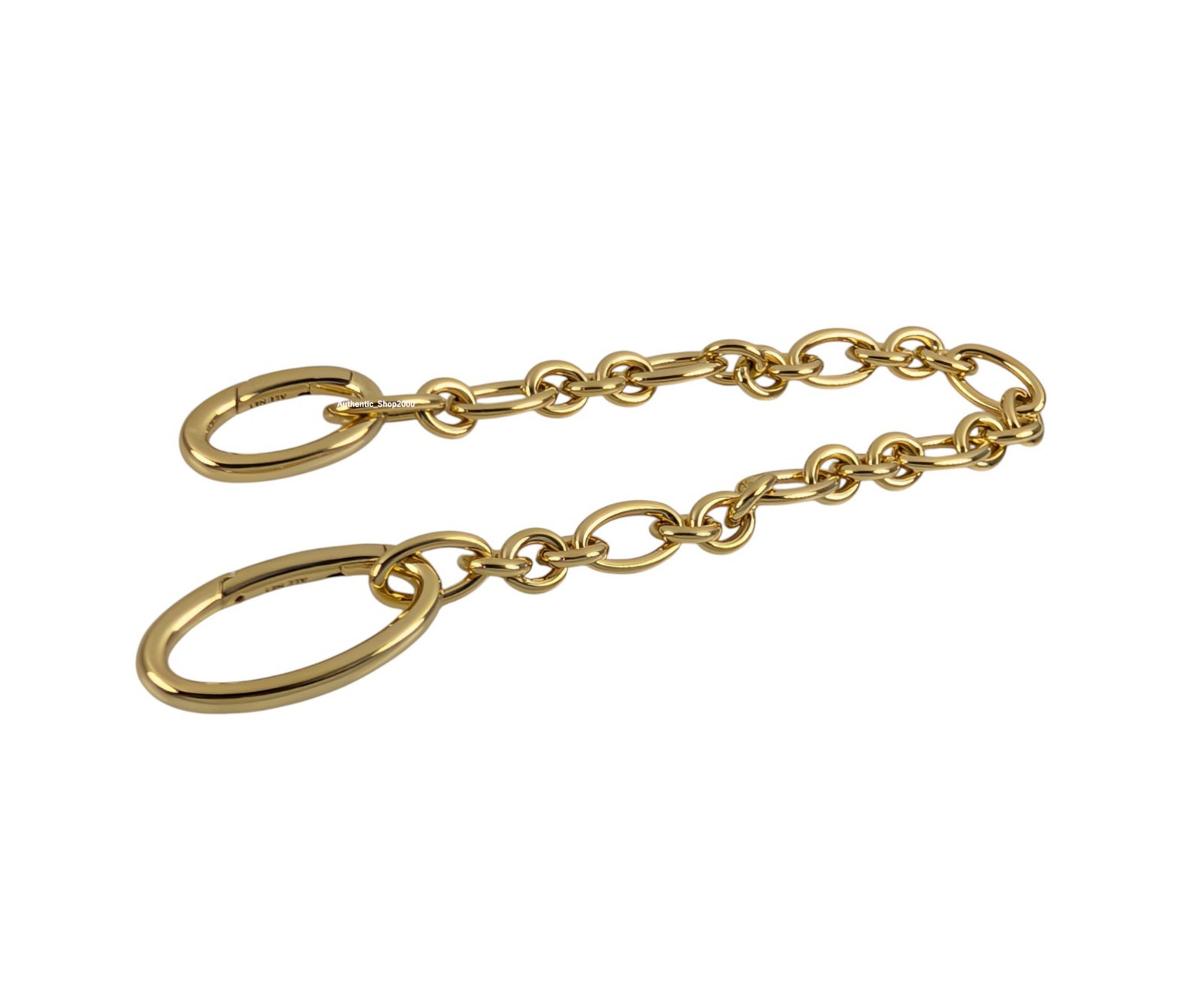 NEW 100% Authentic PANDORA 14k Gold Openable Oval Link Chain Bracelet 564678C00