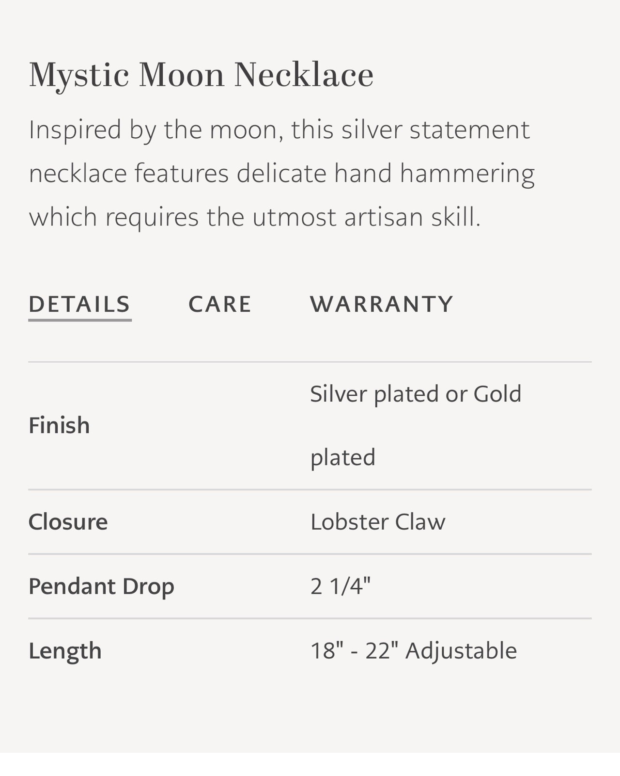 Brighton Mystic Moon Sol E Luna Brushed Gold 2 Tone Pendant Necklace NWT $118