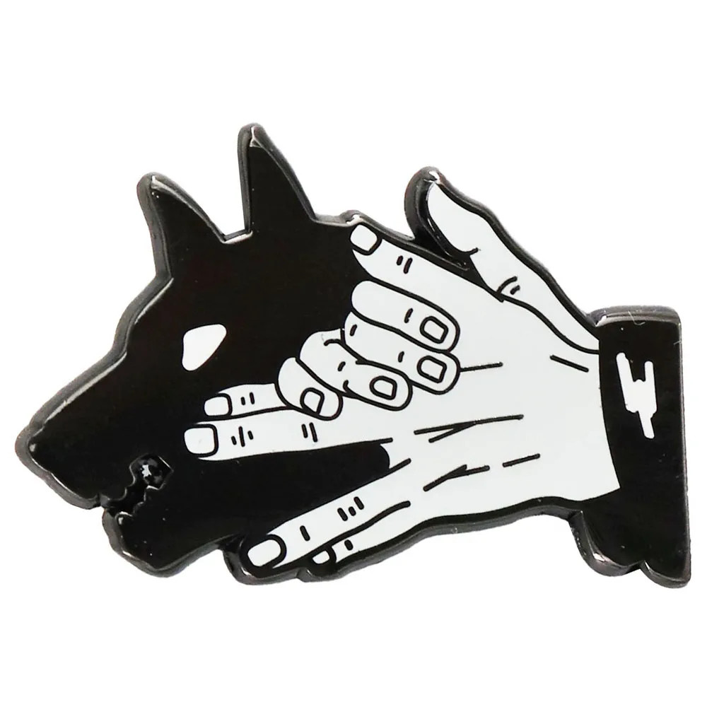 Refined Wolf Brooch Pin Scarf Clip Womens Gift