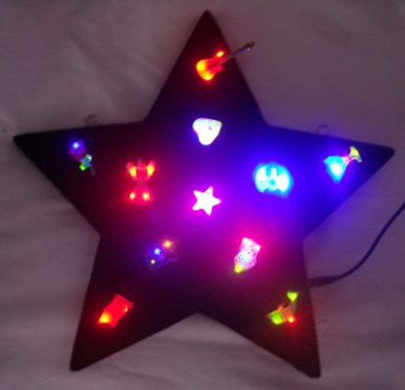 100 pcs Assort Body Flashing Lights LED Blinky Birthday Party Favor Bag Fillers