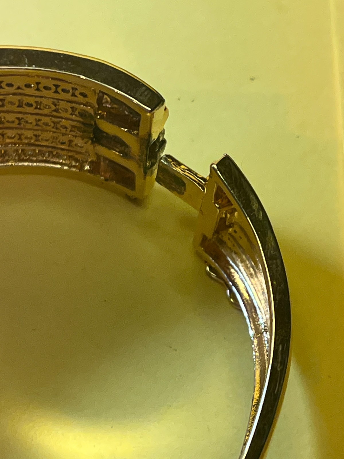 Gorgeous PAJ Hinged Cuff For Formal Or Casual Attire S9