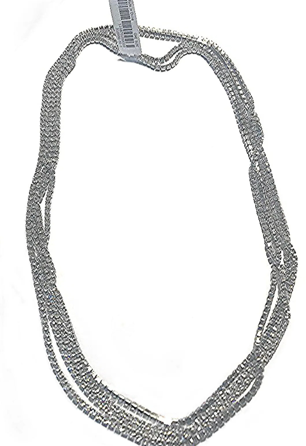 BANANA REPUBLIC CUP CHAIN SILVER NECKLACE NEW WITH TAG