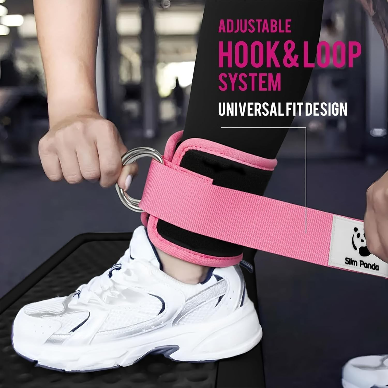 Ankle Strap for Cable Machine,Ankle Cuff for Kickbacks, Booty Hip Abductors,G…