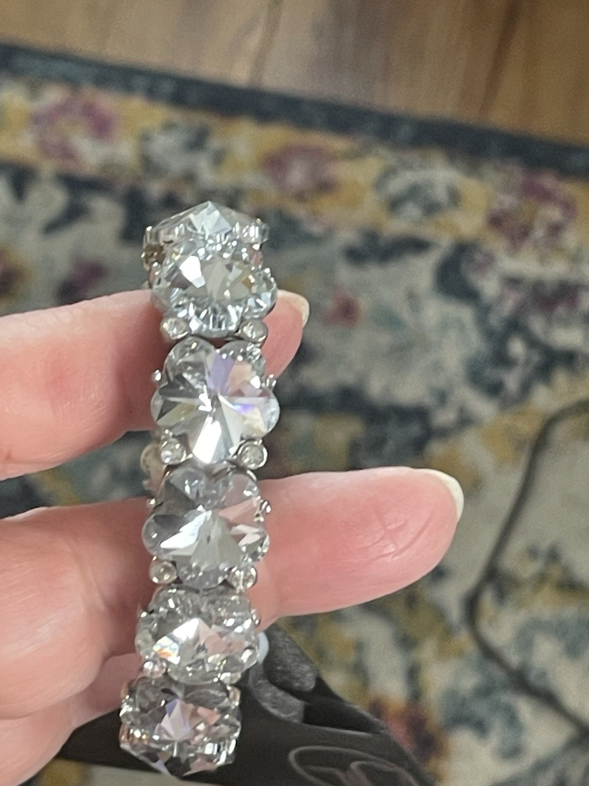 Design By Jill rhinestone chunky bracelet SKU B-101