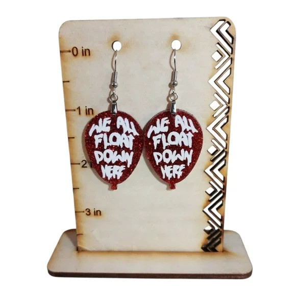 We All Float Acrylic Drop Earrings