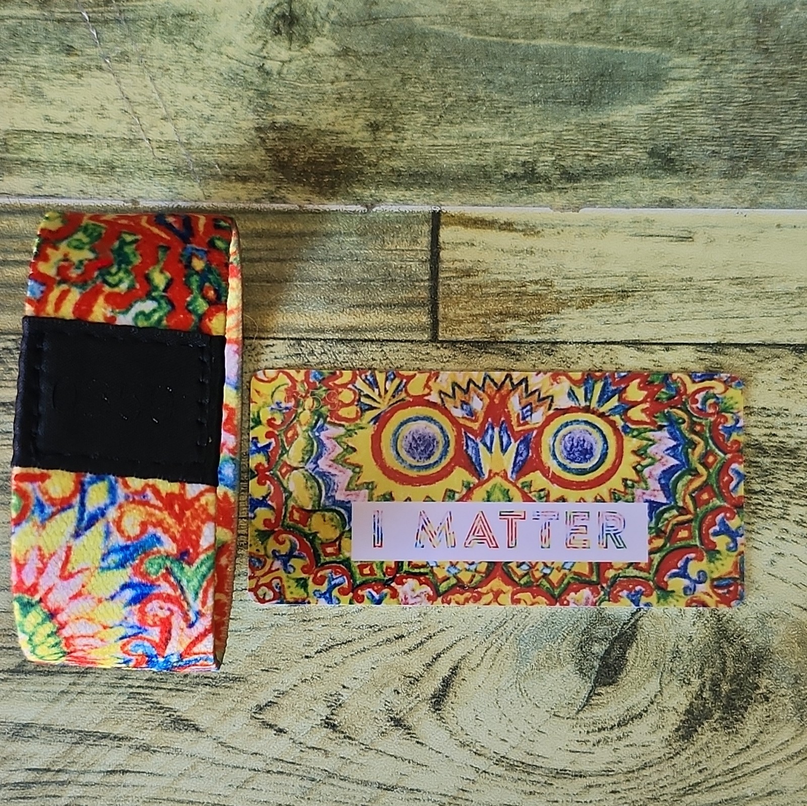 ZOX I MATTER Fabric Wristband Bracelet, Multicolor Awareness Band