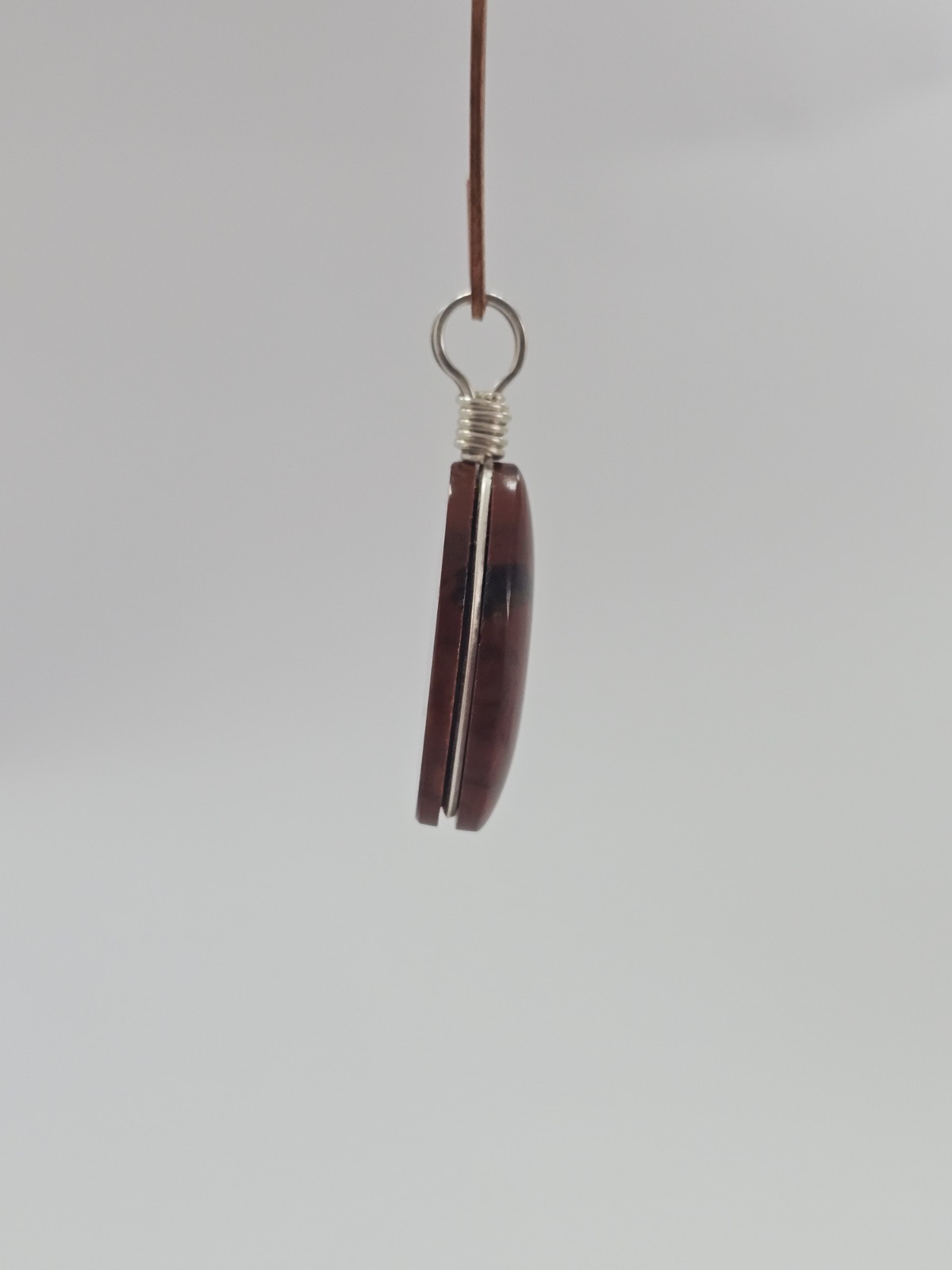 Gemstone Red Jasper Pendant