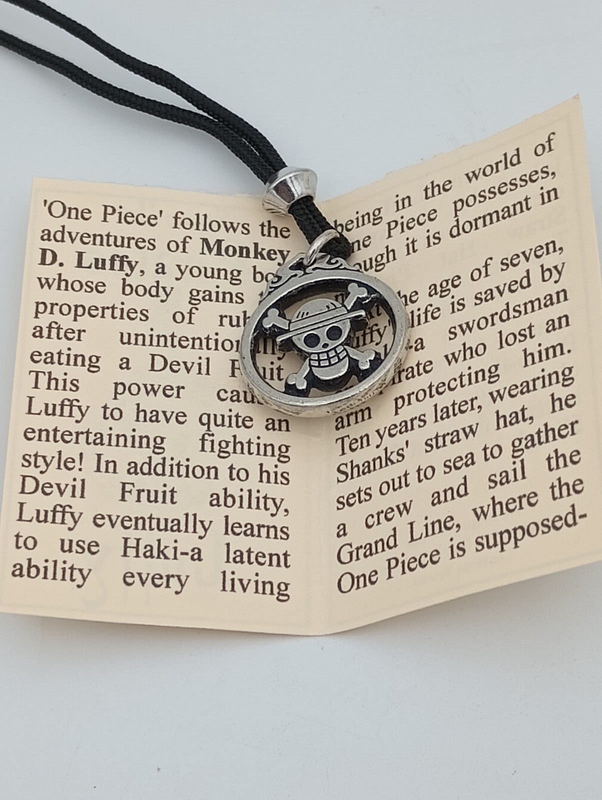 luffy pendant one piece necklace anime pirate pendant