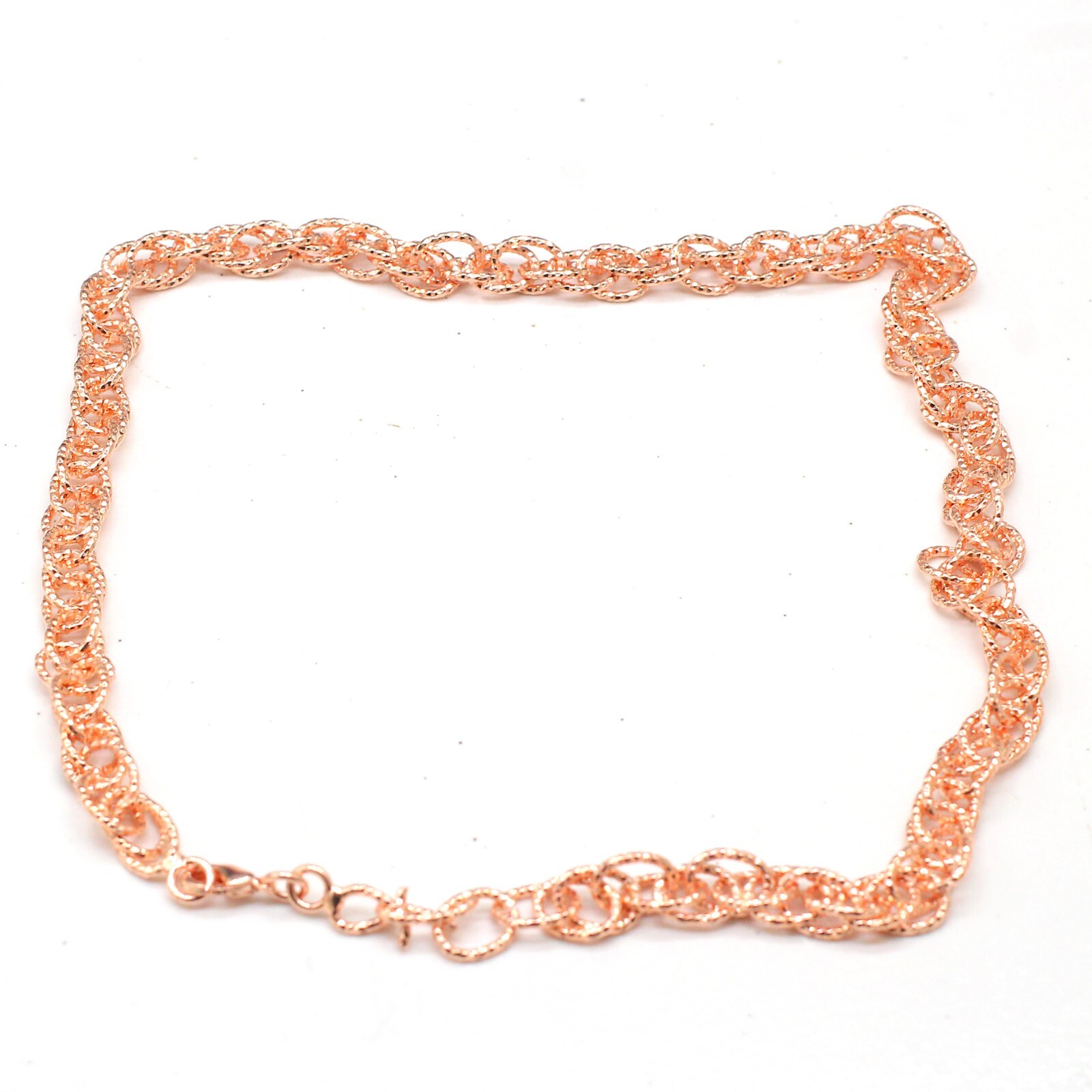 Pure Solid Copper Antique Design Women And Men Chain Necklace Copper CPN07