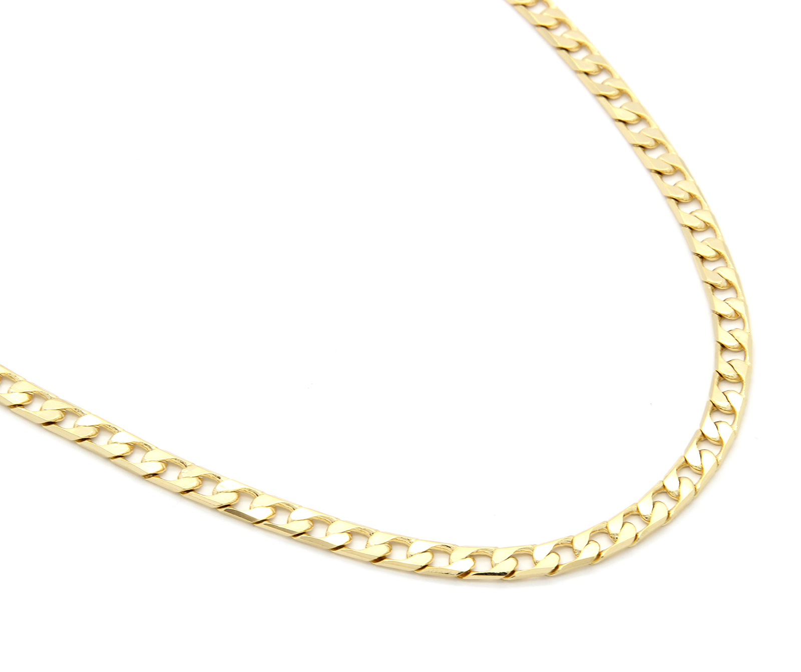Medallion Pattern Lion Gold Plated Cubic-Zirconia 24″ Cuban Curb Chain Pendant