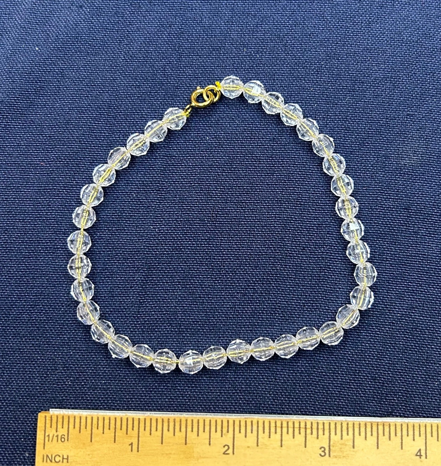 Three colorful Bands with Beads 9 inch each