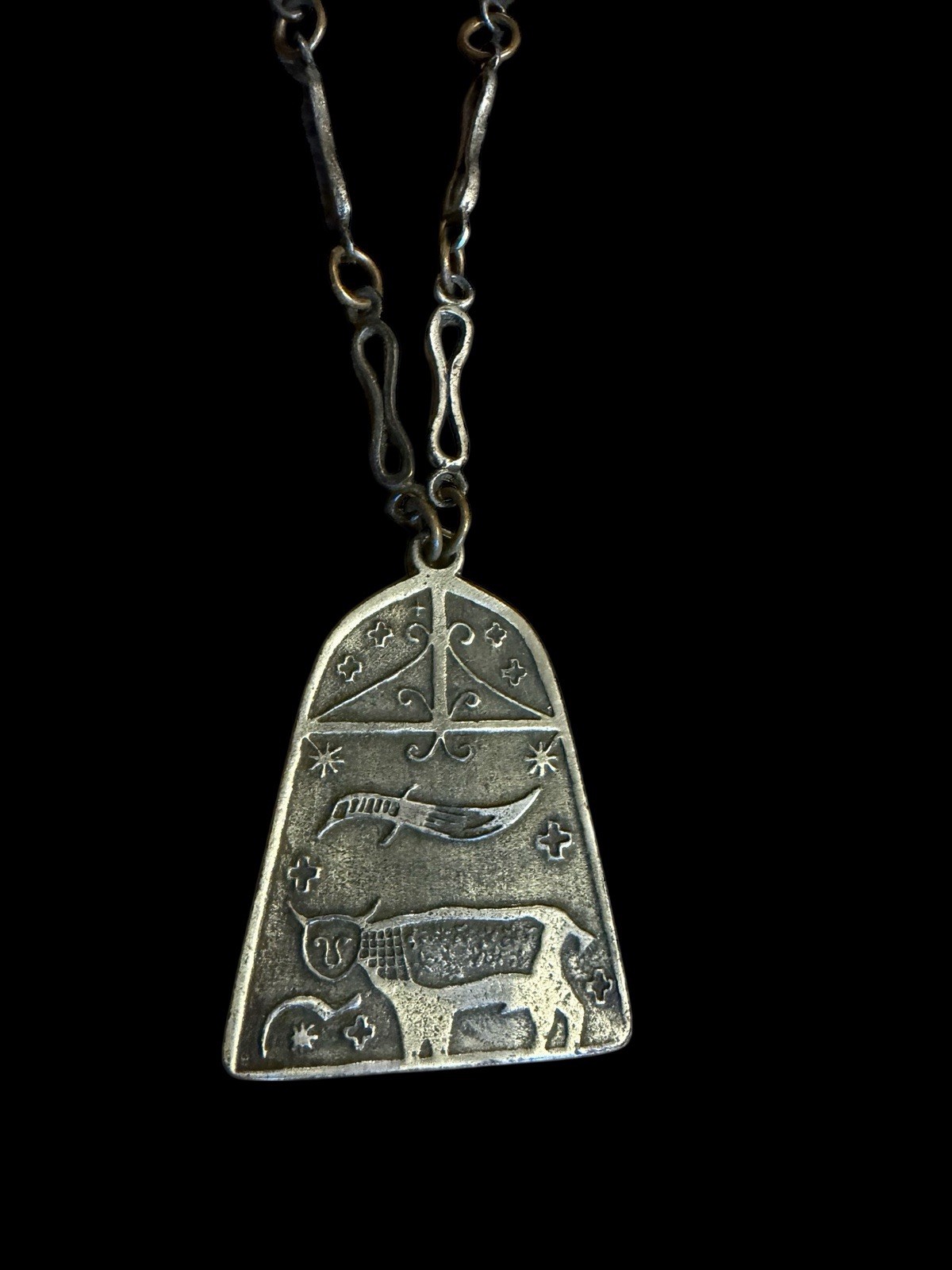 Winifred Mason Chenet Necklace & charm HAITI SUPER RARE- Museum Type Piece