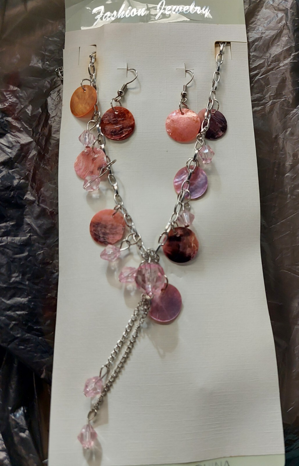 Shell Necklace Earrings Sets