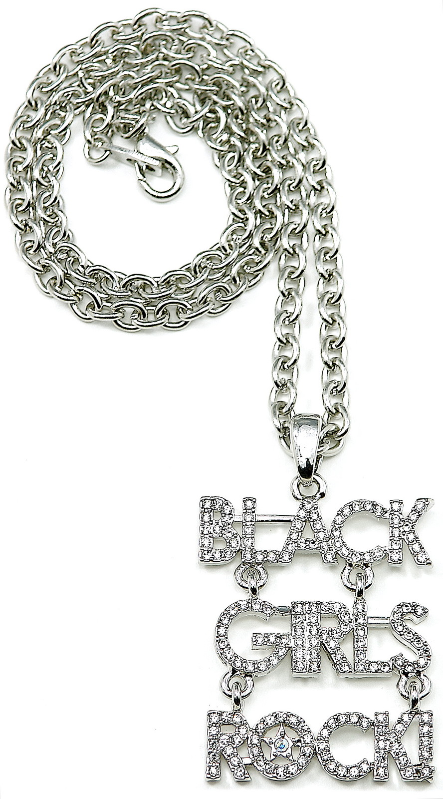 Black Girls Rock New Pendant Necklace Hip Hop Fashion