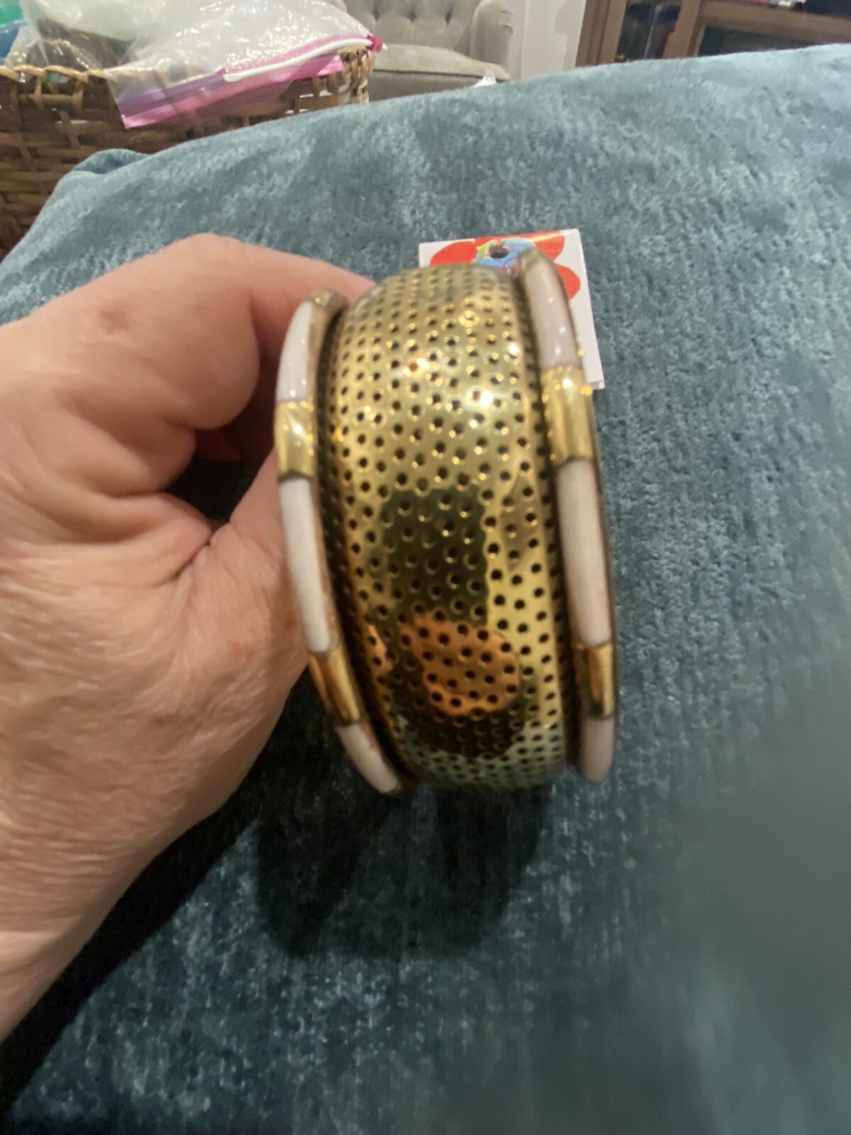 Annika Bangle Bracelet. 8”
