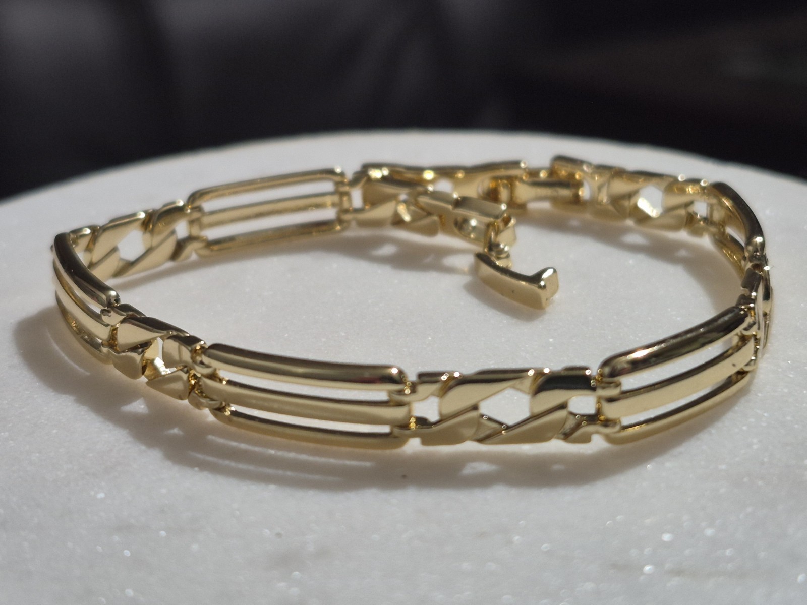 6.5-7in Adjustable Gold filled Bracelet 6.5mm