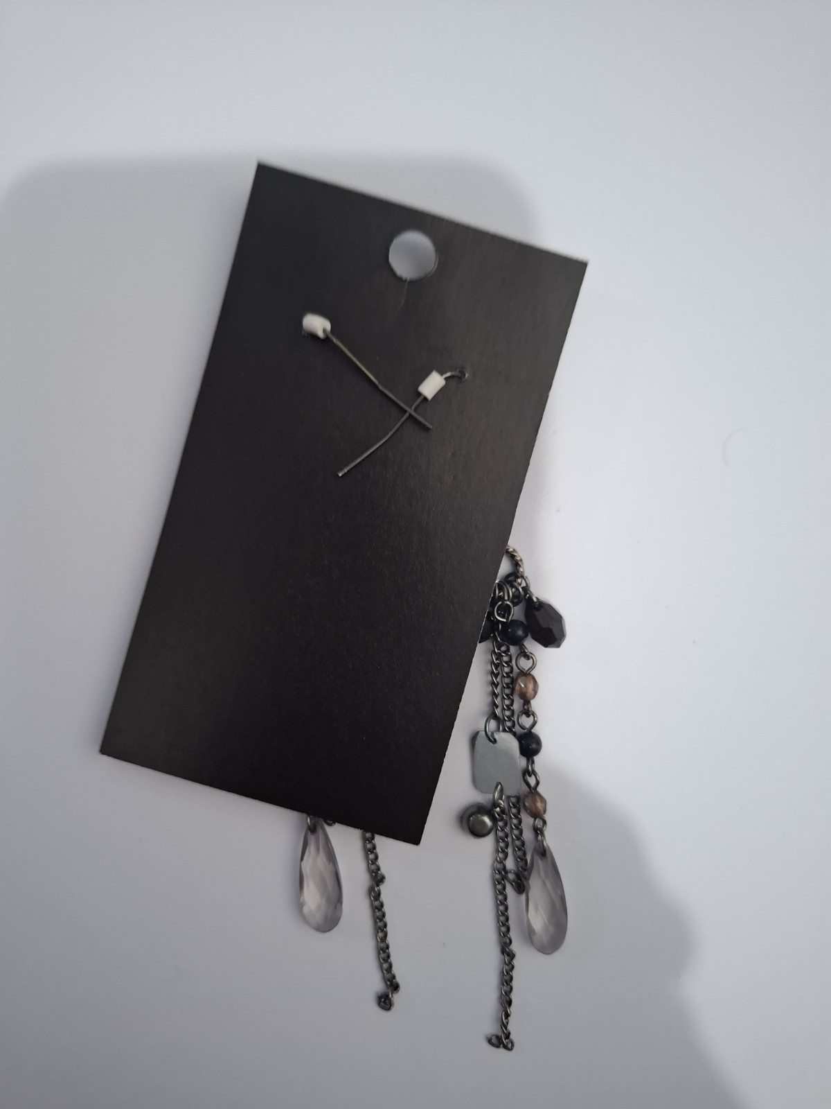 Beaded Cluster Fashion Dangle Drop Earrings – Hook – New