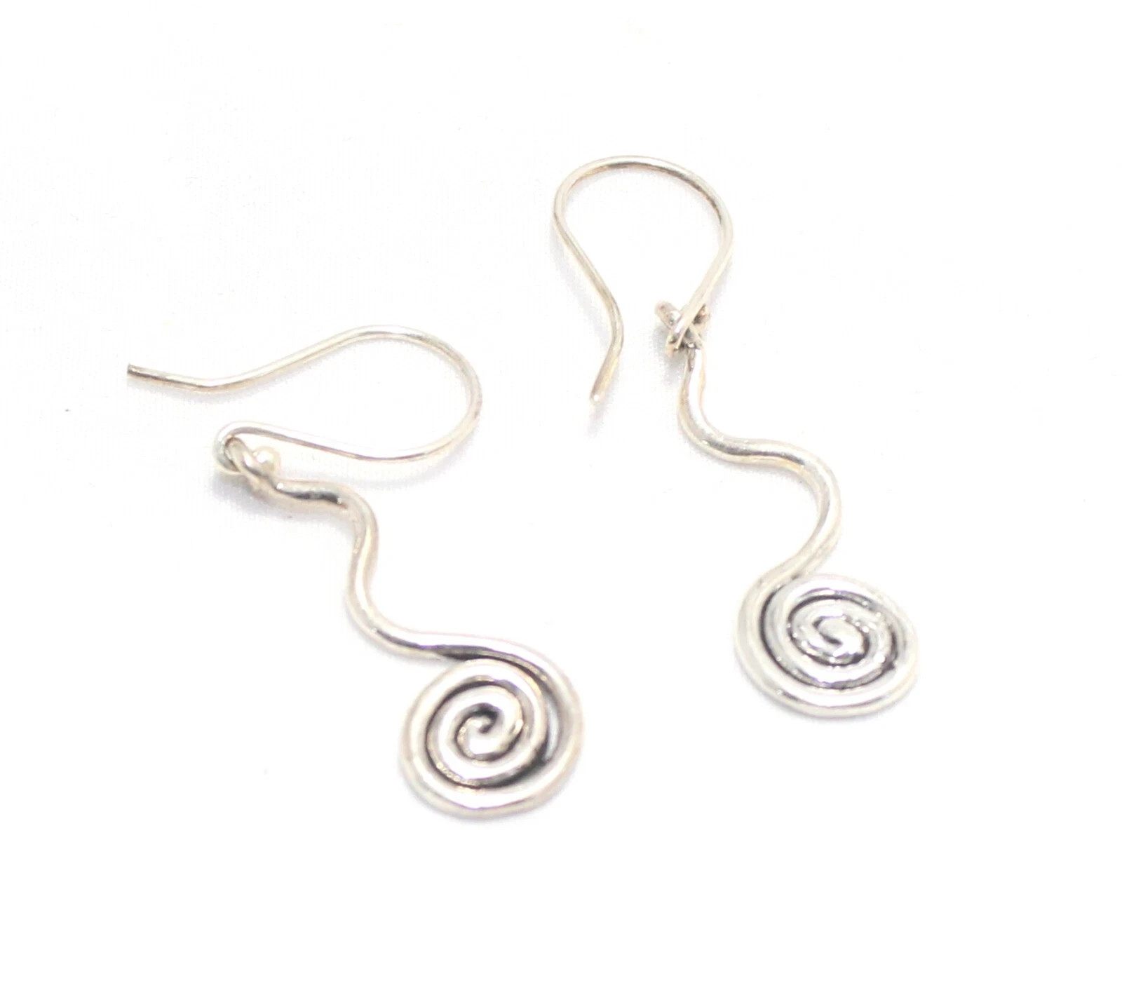 Designer Earrings 925 Sterling Silver Handmade Women Men Handmade Gift