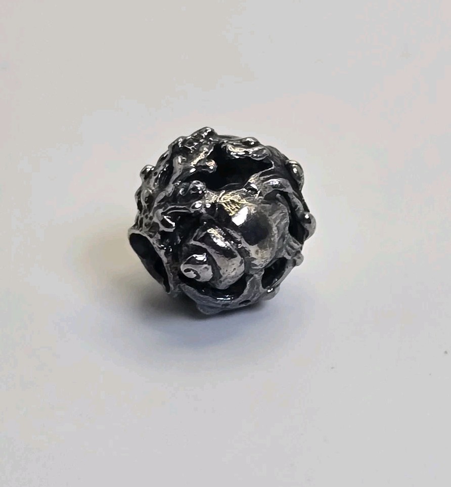 Trollbeads Treasures Sterling Silver Ocean Treasures Bead Starfish Shell Charm
