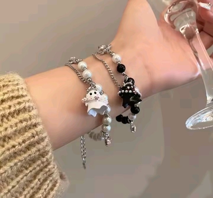 Gothic Bracelet Collection Spider Skull Bat Skeleton Witch Punk Adjustable Gift