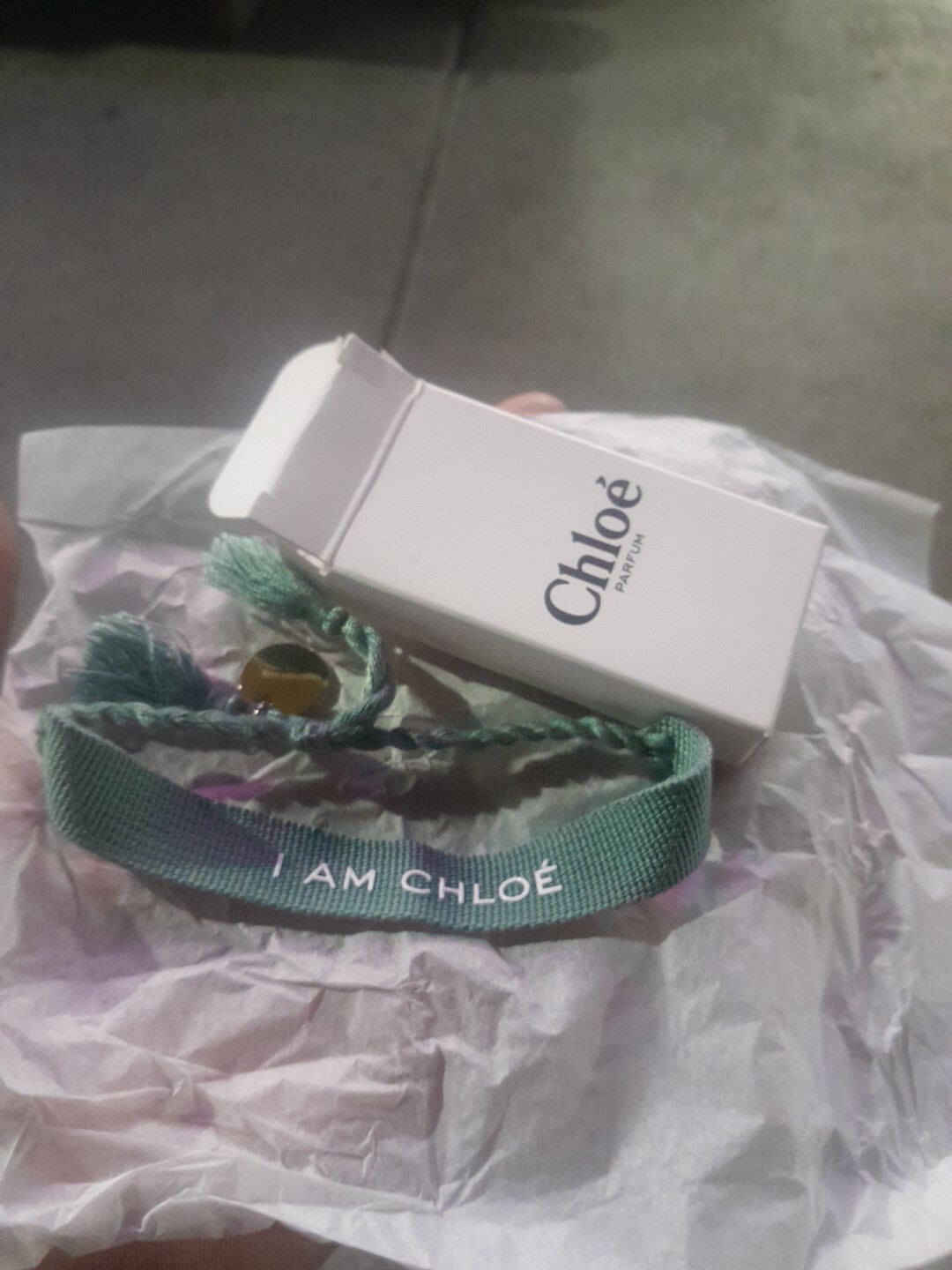 [Lot Of 2] chloe sign Bracelet green Limited Editon Brand New