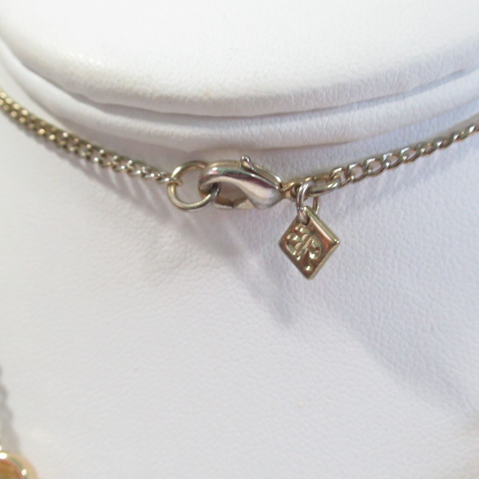 Banana Republic Faux Crystal Pale Yellow Long w Tassel