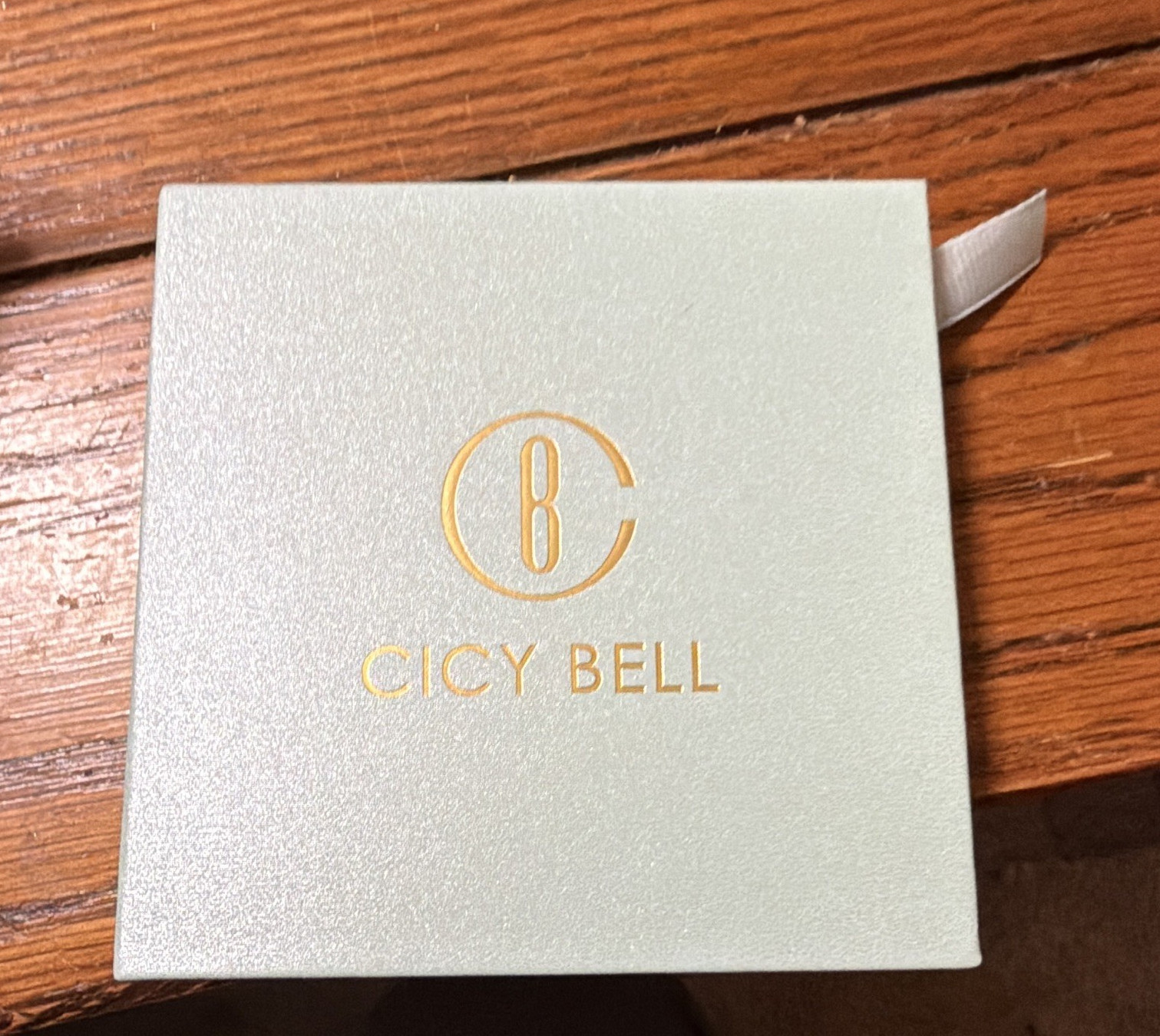 CICY BELL Gold Tone Heart Charm Pendant Necklace Adjustable Ball/Bead Chain