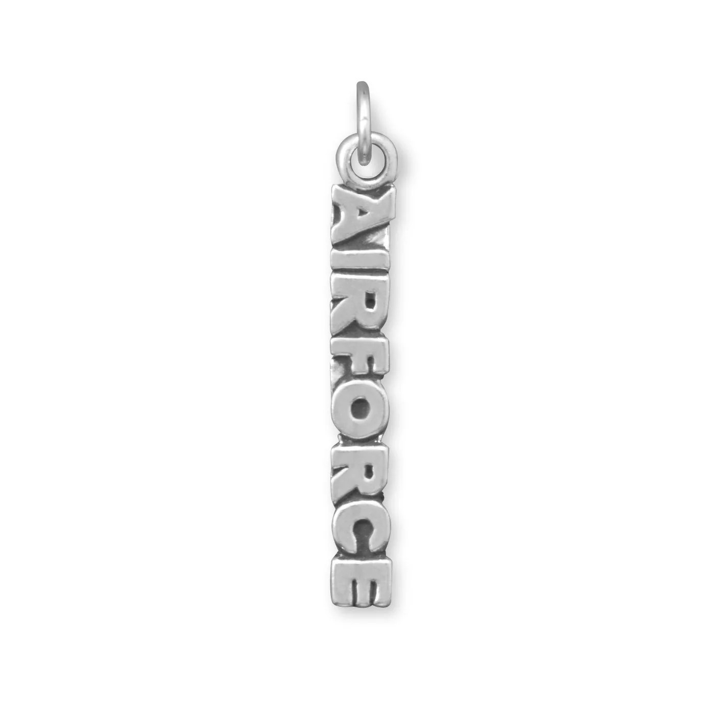 .925 Sterling Silver AIRFORCE Charm