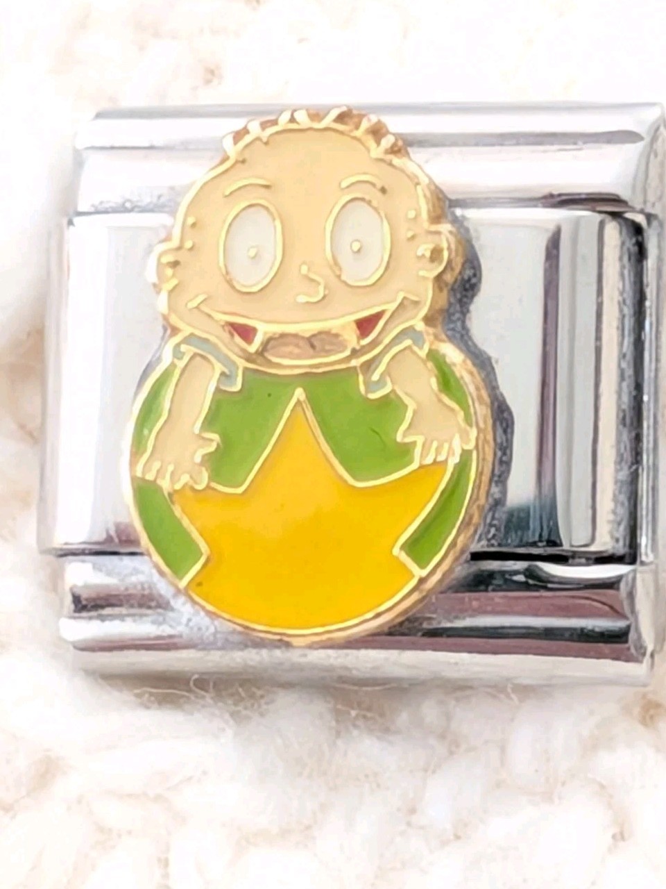 Authentic Casa D’Oro Rugrats Tommy Pickles Italian Charm Classic 9mm P134