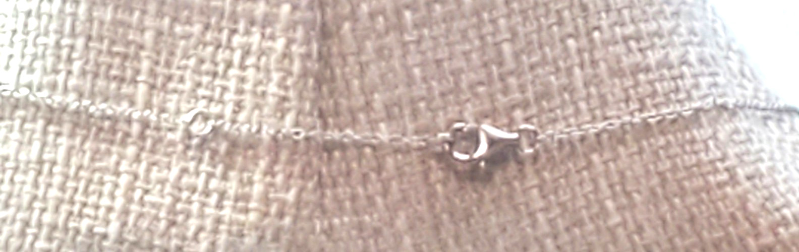 Crislu Sterling Silver Platinum Plated Necklace Cubic Zirconia Teardrop 19 Inch