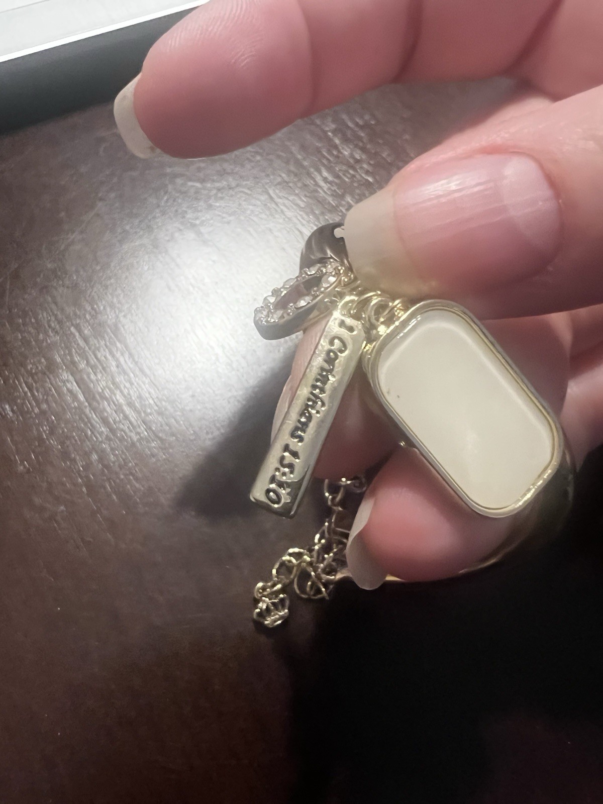 Premier Designs “More Grace” Bracelet Gold Tone Crystal Christian Faith Based