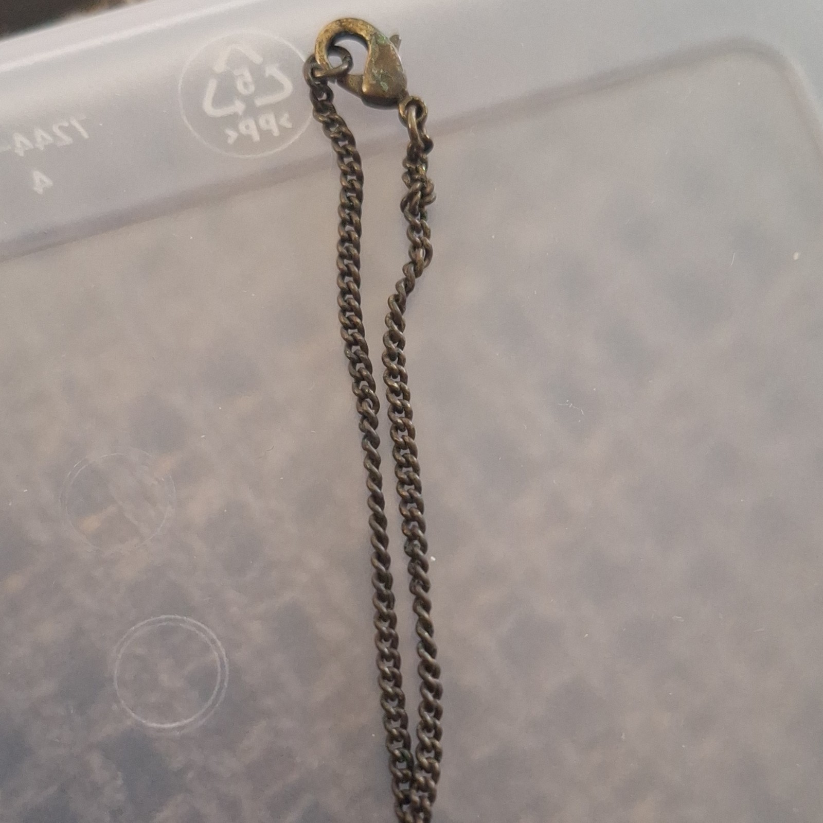 Flower Charm Pendant Y-Drop Cable Chain Necklace Metal Gold/Brown Lobster