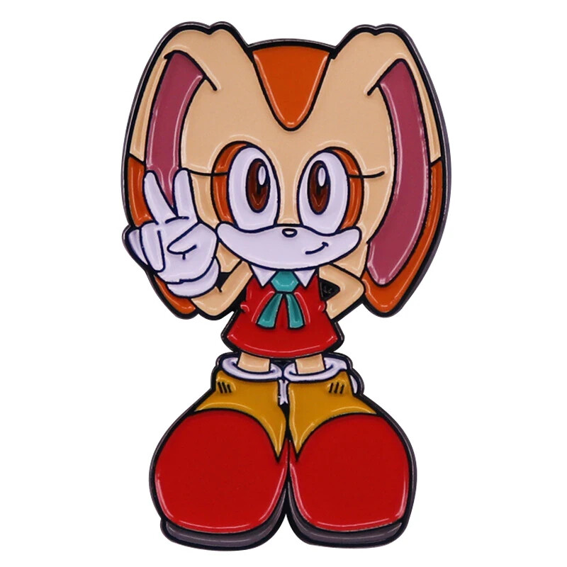 Cream The Rabbit Sonic The Hedgehog Game Character Enamel Metal Pin