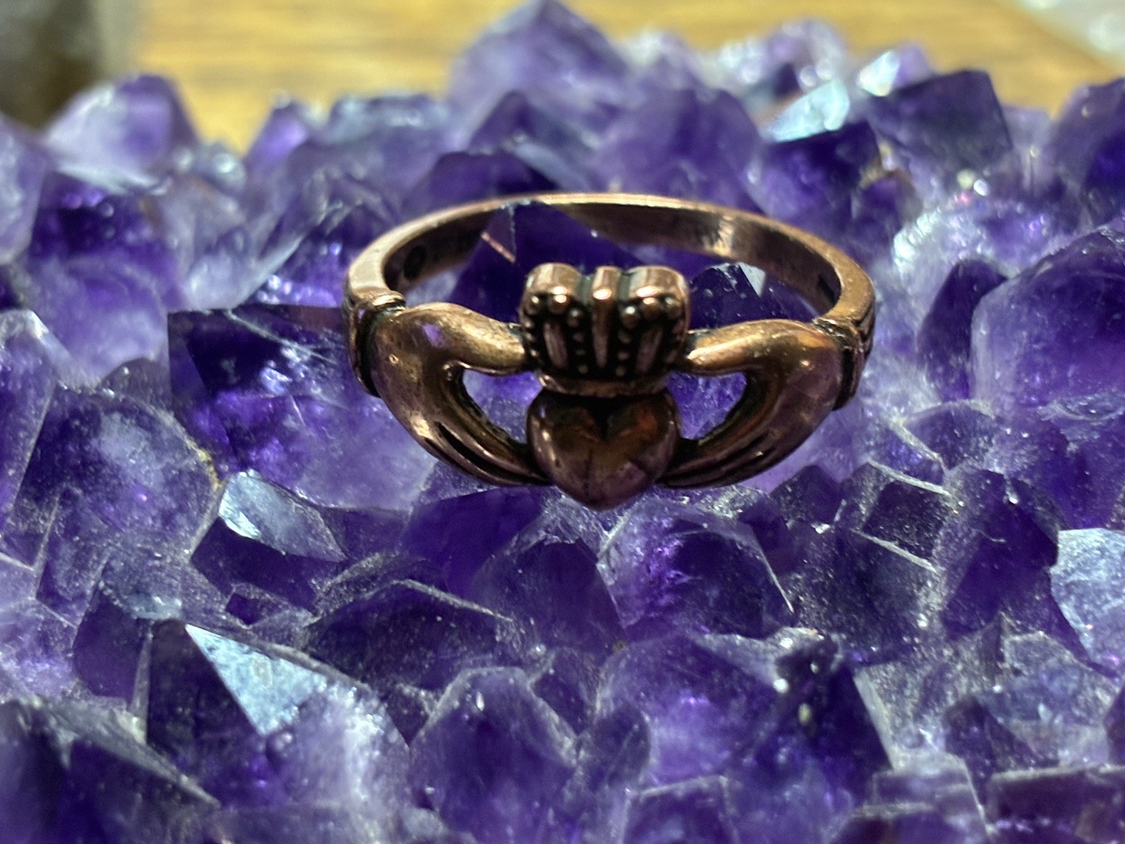 Solid copper ring #CR050 – Available in Sizes 6 to 10.