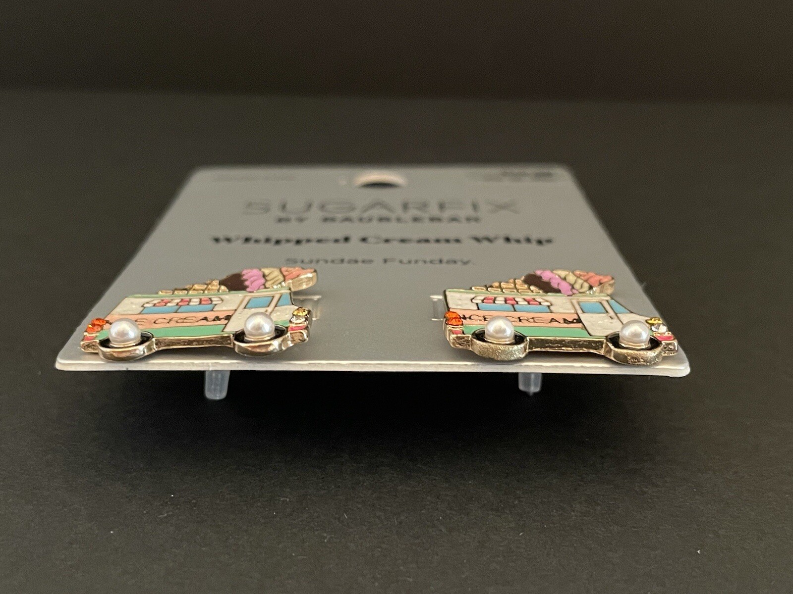 SUGARFIX by BAUBLEBAR “Sundae Funday” Ice Cream Truck Earrings – NEW