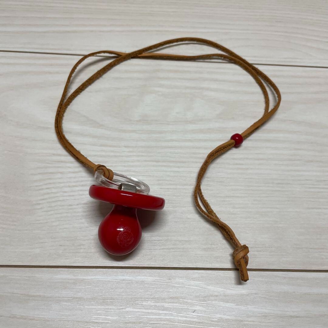 Rare Hysteric Glamour Red Brown Necklace – New Vintage Jewelry