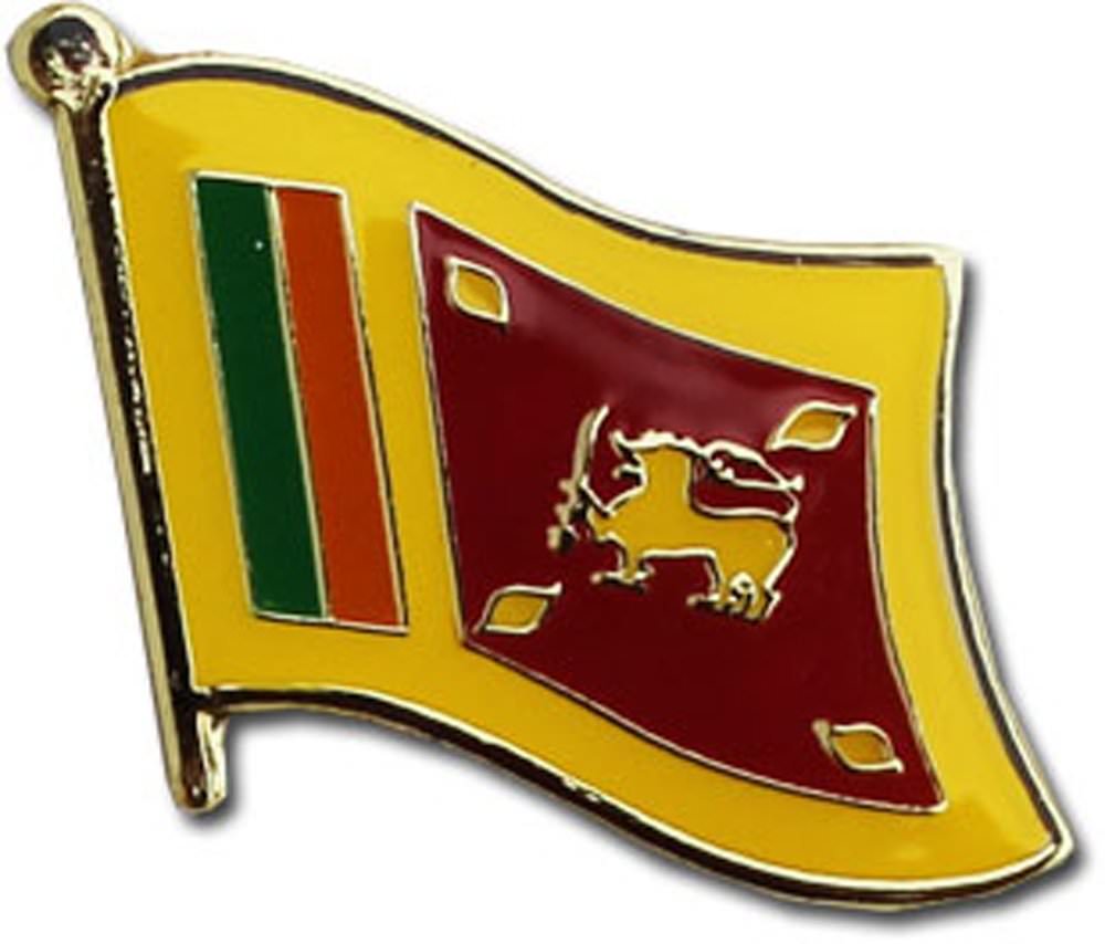 Sri Lanka Country Flag Bike Motorcycle Hat Cap lapel Pin