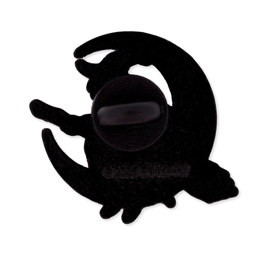 PinMart’s Purple Witch Pin – Glitter Halloween Enamel Pin for Costumes