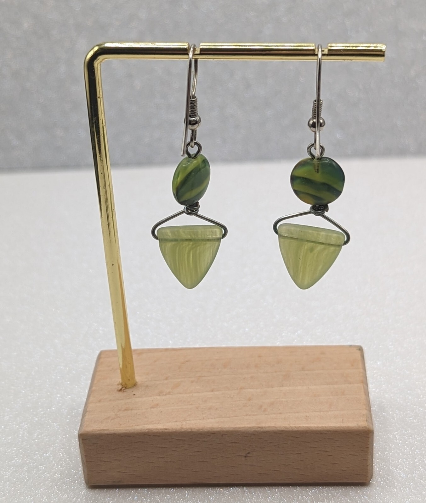 Two Pretty Pairs Of Dangle Earrings
