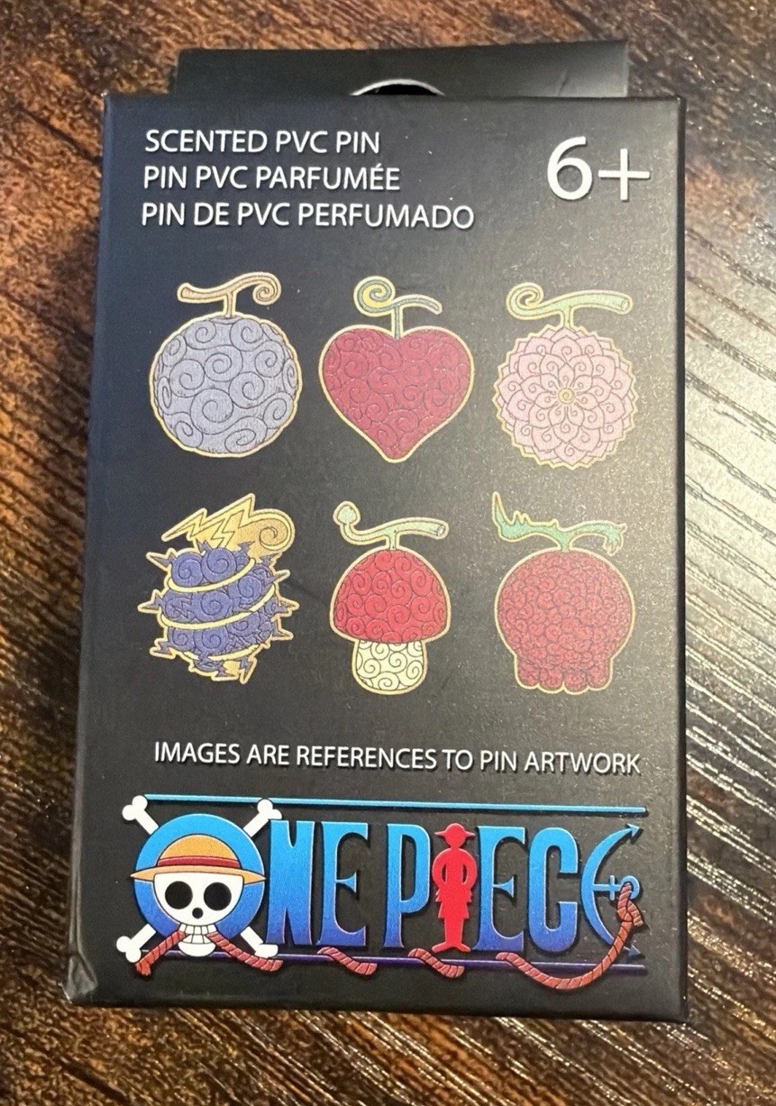 Loungefly One Piece Devil Fruits Scented Blind Box Enamel Pin Unopened