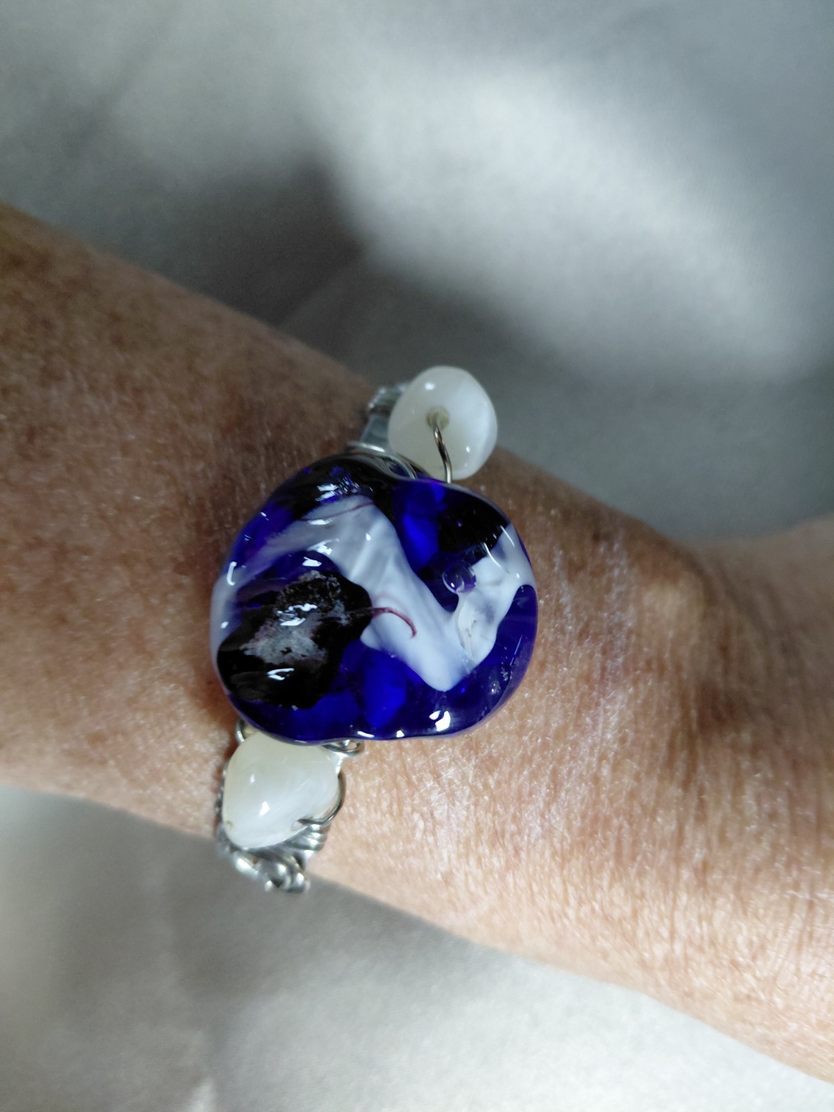 Handcrafted, Boho / Bohemian, Wearable Art, and Statement Cuff