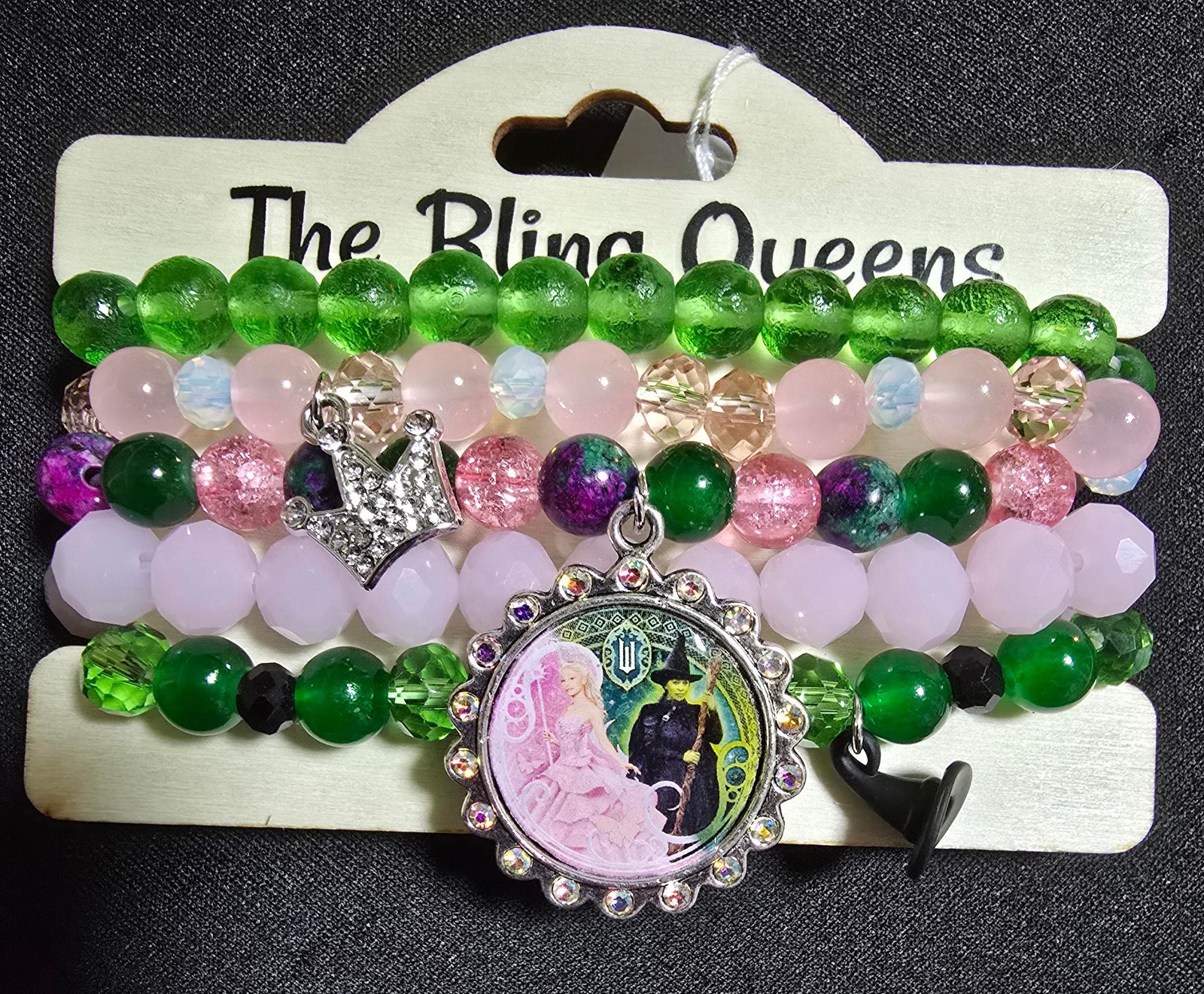 “Wicked” Stack Bracelets with Charms (5 Choices)