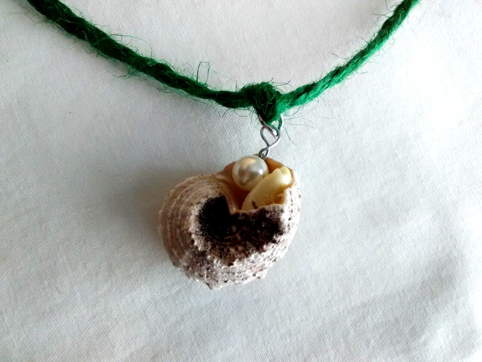 Necklace Surfer Seashell Tribal Hippie Hemp Boho 22″ US Seller New