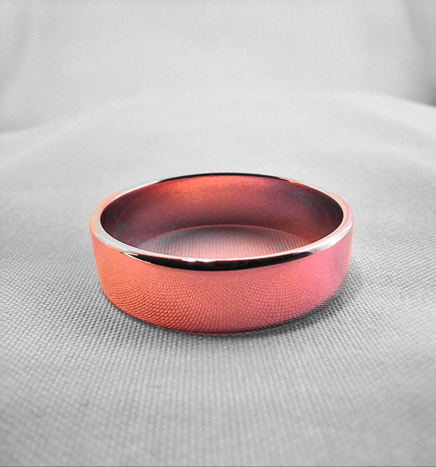 SOLID COPPER RING POLISHED 5MM BAND