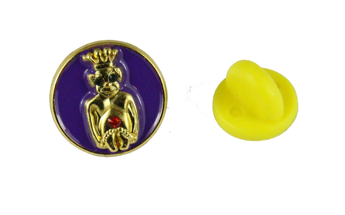 6030780 ROJ Jester Lapel Pin Biliken Royal Order of Jesters Billiken Tie Tack