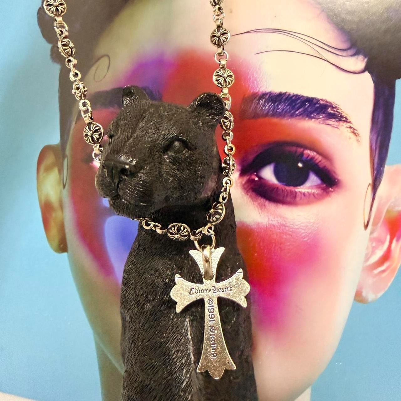 Chrome Hearts Gothic Cross Pendant – Type 2
