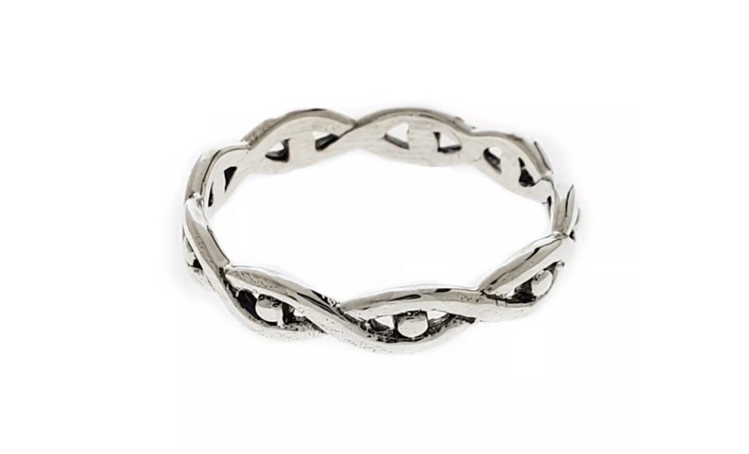 Sterling Silver Band Ring 92.5 Size 6